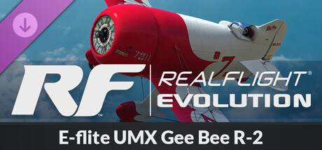 RealFlight Evolution - E-flite UMX Gee Bee R-2 510mm