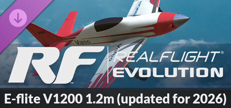 RealFlight Evolution - E-flite V1200 1.2m (updated for 2026)