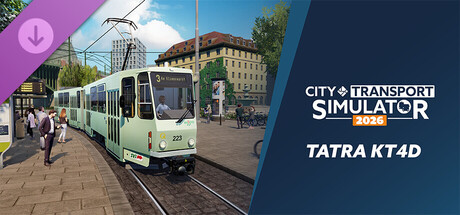 CTS 2026 - Tram DLC: Tatra KT4D