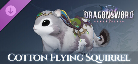 DragonSword : Awakening - Familiar : Cotton Flying Squirrel
