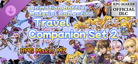 RPG Maker MZ - Animation Battler Material Collection Travel Companion Set 2