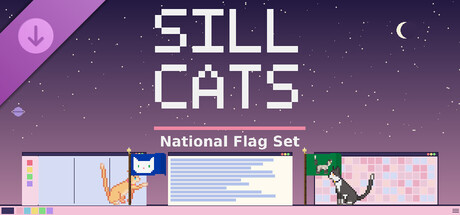 Sill Cats - 国旗套装