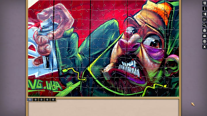 Pixel Puzzles Illustrations & Anime: Graffiti 游戏截图 1