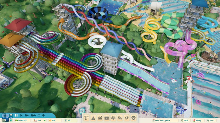 Aquapark Tycoon 游戏截图 1