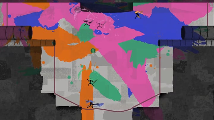 Ninjas on Trampolines 游戏截图 1