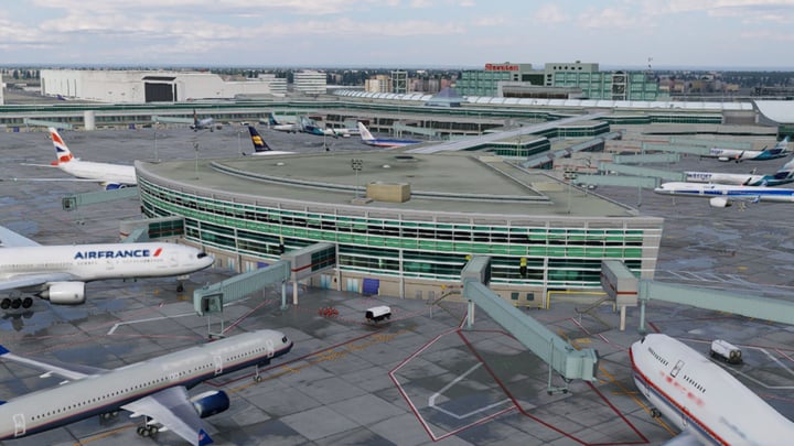 X-Plane 12 Add-on: Globall Art - Toronto Pearson International 游戏截图 1