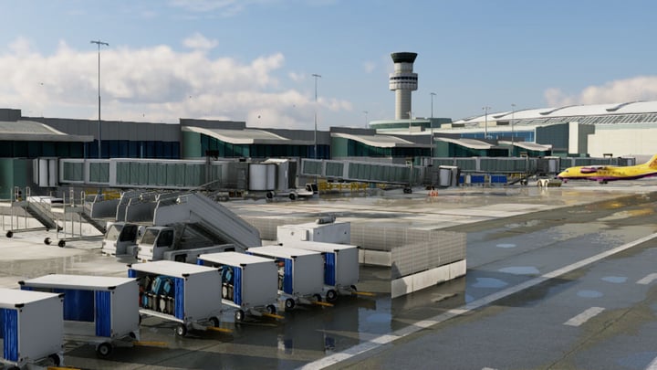X-Plane 12 Add-on: Globall Art - Toronto Pearson International 游戏截图 2