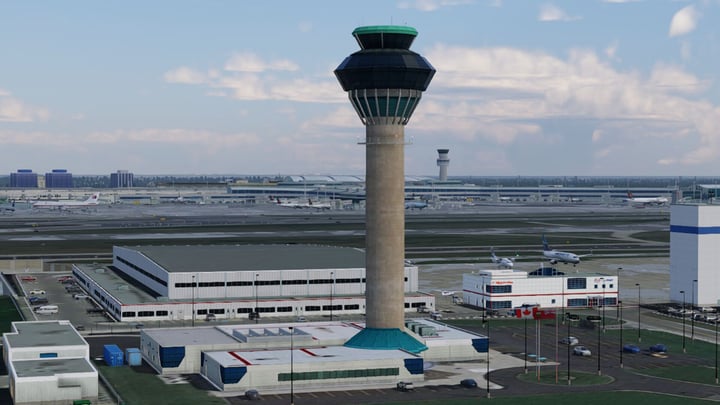 X-Plane 12 Add-on: Globall Art - Toronto Pearson International 游戏截图 4