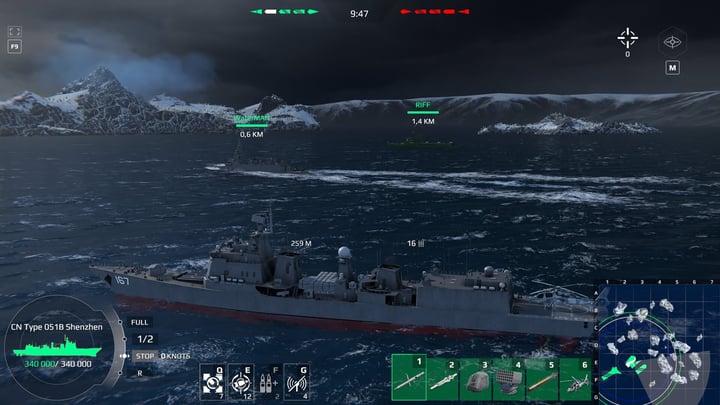 Modern Warships 游戏截图 1