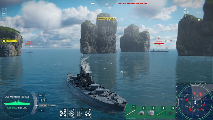 Modern Warships 游戏截图 2
