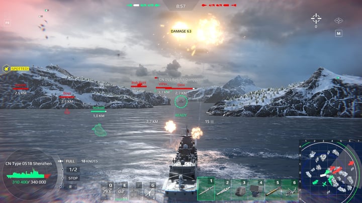 Modern Warships 游戏截图 3