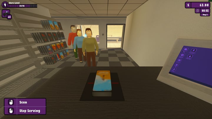 Rental Store Simulator 游戏截图 1
