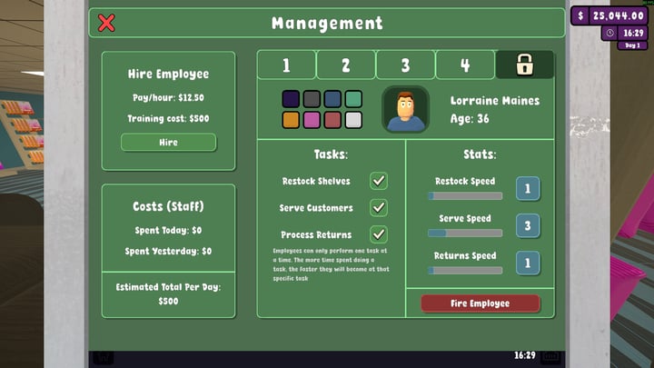 Rental Store Simulator 游戏截图 3