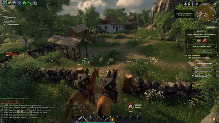 Gloria Victis: Medieval MMORPG 游戏截图 1