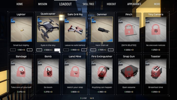 Loot List: 小偷模拟器 — DEMO 游戏截图 3