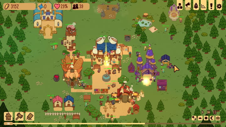 Glimvale : My Mini Overworld 游戏截图 1