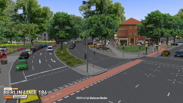 OMSI 2 Add-On Berlin Linie 186 游戏截图 4