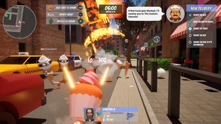 Battle Food Mania 游戏截图 4