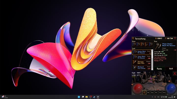 Desktop Hellfarmer 游戏截图 1