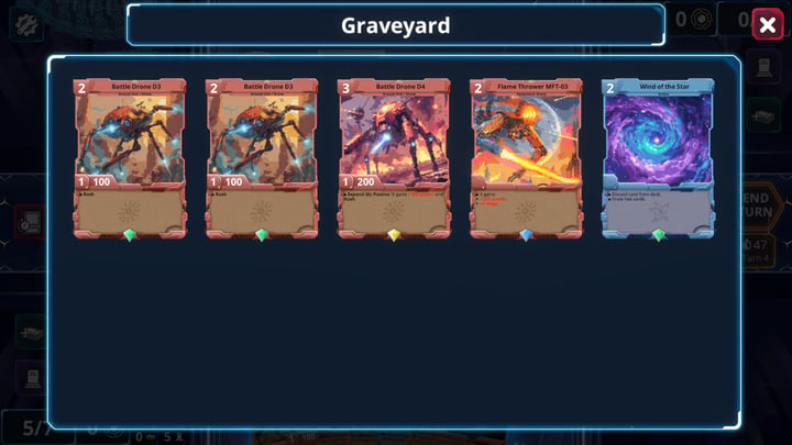 Xeno Strike CCG 游戏截图 3