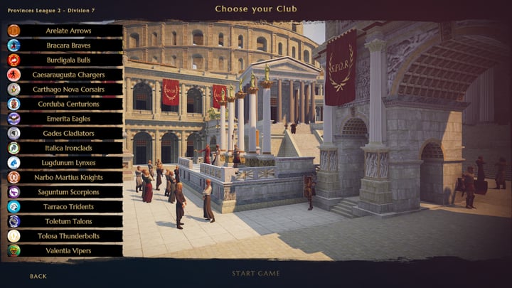 Ludus Magnatus: Gladiator Manager Simulator 游戏截图 2