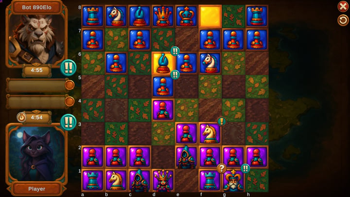 Choc Tactic 4 Chess Master - Dance of Knight 游戏截图 1