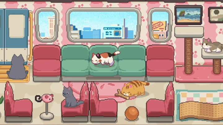 猫咪列车长 游戏截图 2