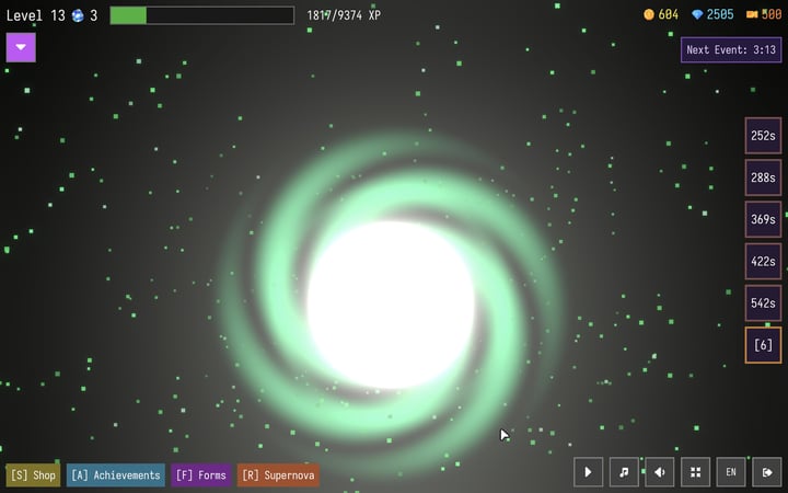 Supernova Idle 游戏截图 4