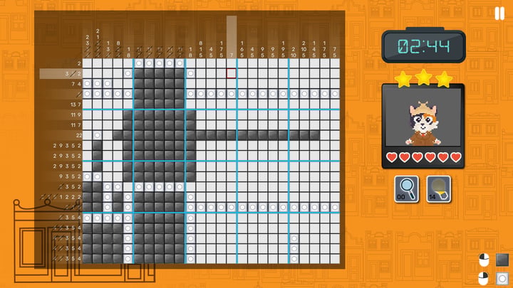SherloCAT Nonogram Bahia 游戏截图 2