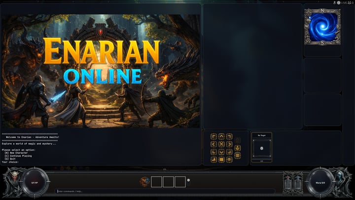 Enarian Online 游戏截图 1