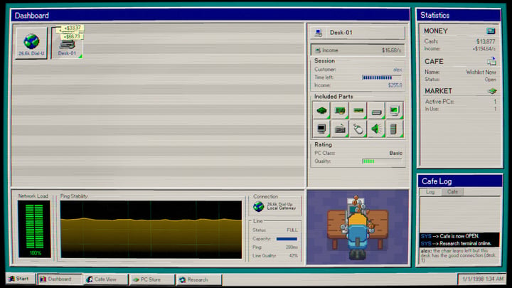 InternetCafe98 Demo 游戏截图 1