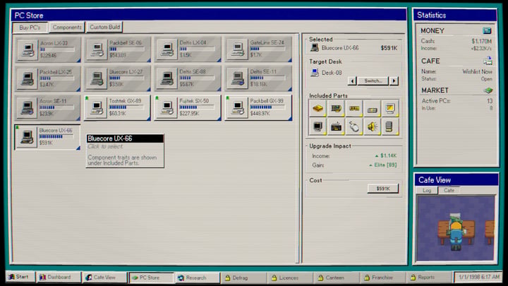 InternetCafe98 Demo 游戏截图 4