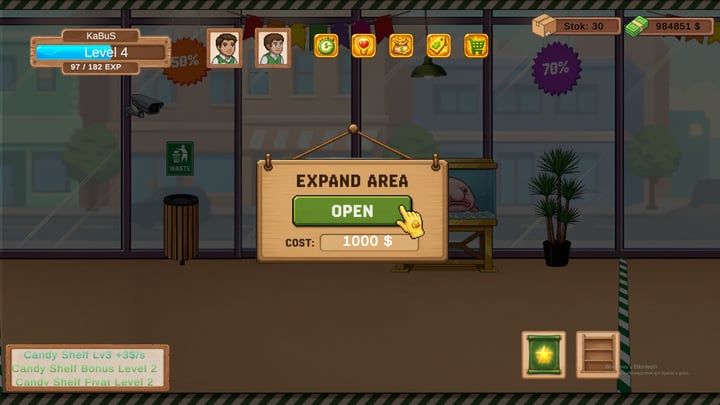 Supermarket Simulator: Idle Tycoon Clicker 游戏截图 3