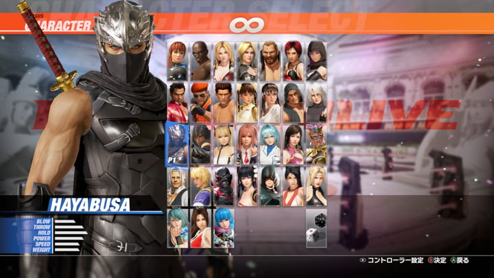 DOA6LR：“龙隼”角色使用权 游戏截图 1