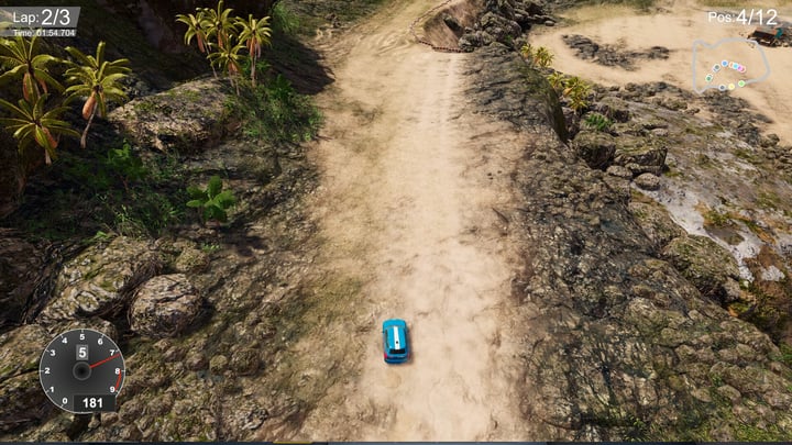 Retrowave Barro Crazy Drift 游戏截图 2