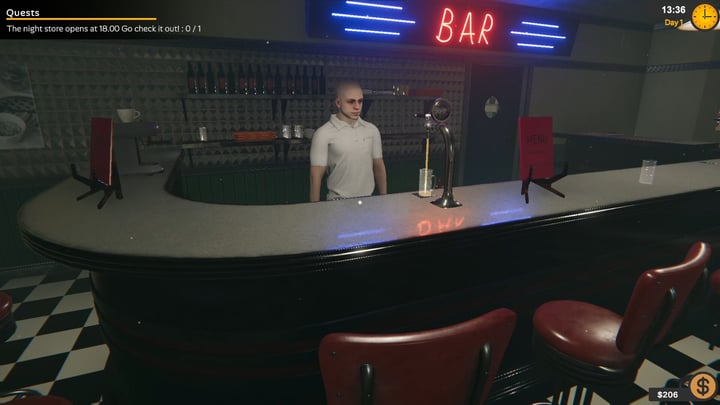 Haunted Bar Simulator 🍻 Demo 游戏截图 1