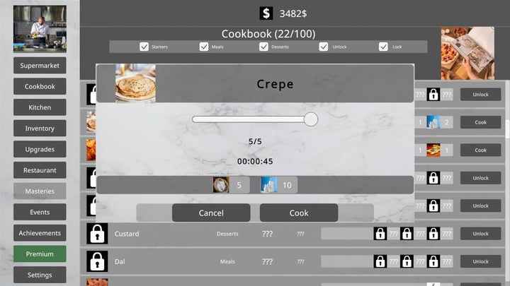 Professional Chef 游戏截图 1