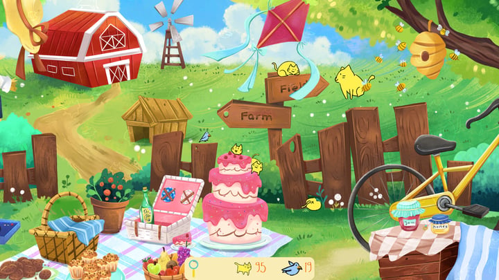 Storytime Cats - A Day At The Park 游戏截图 1