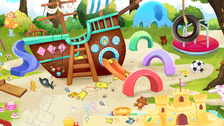 Storytime Cats - A Day At The Park 游戏截图 4