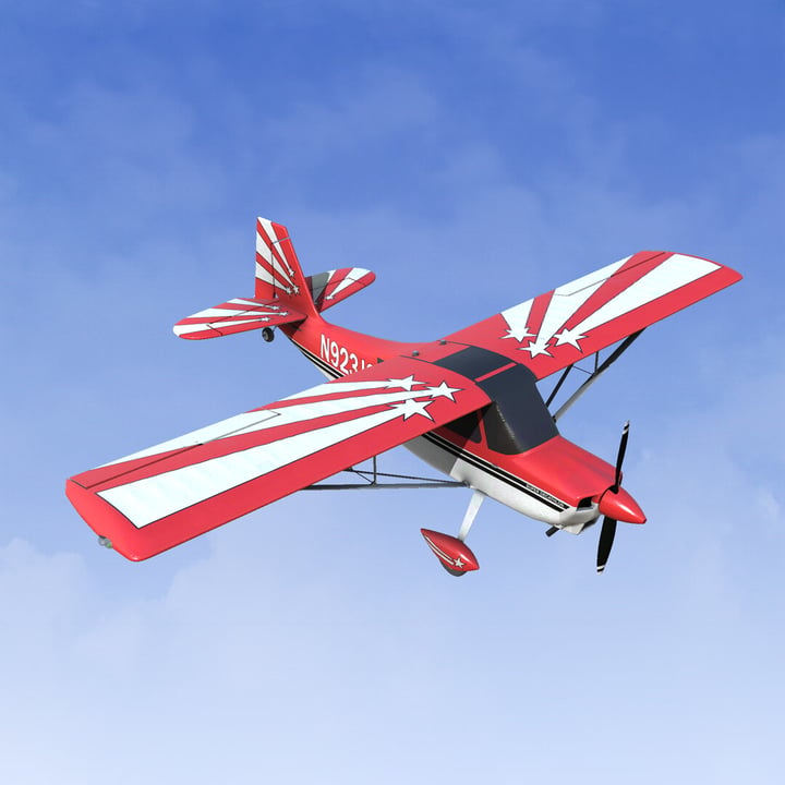 RealFlight Evolution - E-flite Super Decathlon 1.2m 游戏截图 1
