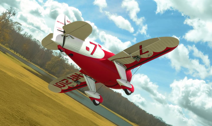 RealFlight Evolution - E-flite UMX Gee Bee R-2 510mm 游戏截图 4