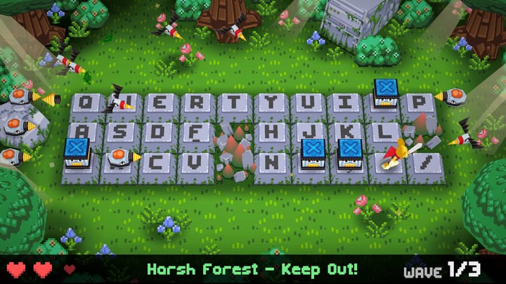 Keyboard Warrior 游戏截图 1