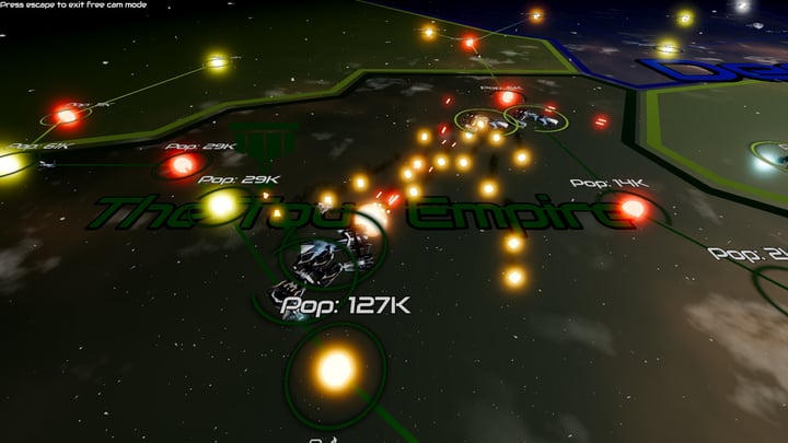 GalactiWar - Empire Simulator 游戏截图 3