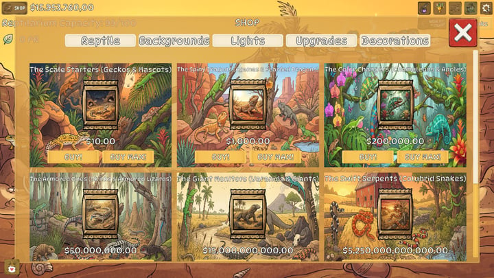 Reptilarium 游戏截图 2