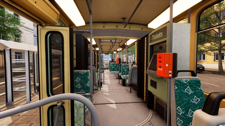 CTS 2026 - Tram DLC: Tatra KT4D 游戏截图 3