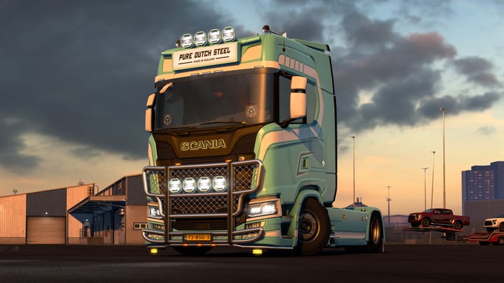 Euro Truck Simulator 2 - Holland Style Tuning Pack 游戏截图 1