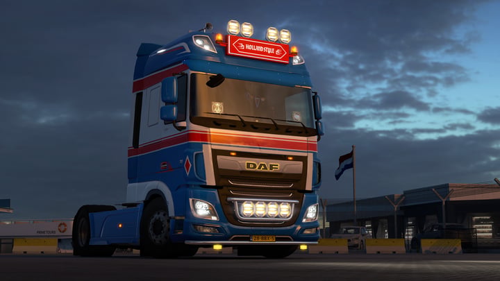 Euro Truck Simulator 2 - Holland Style Tuning Pack 游戏截图 2