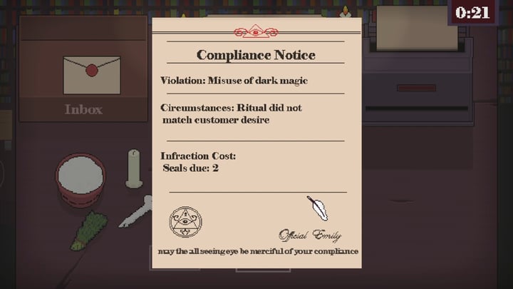Rites & Receipts 游戏截图 2