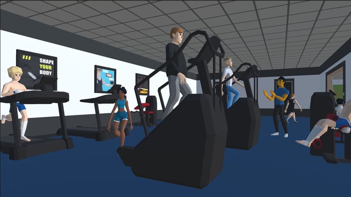 Gym Rat Simulator 游戏截图 1
