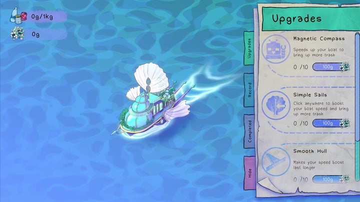 Ocean Cleaner Idle 游戏截图 1